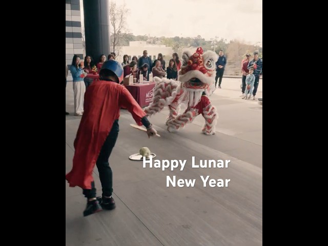 Lion dance at Mt. SAC for Lunar New Year Feb. 11, 2026