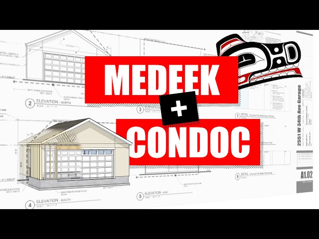 Detailed Construction Model to Permit Set:  NEW Medeek & ConDoc Compatibility Revolutionize SketchUp