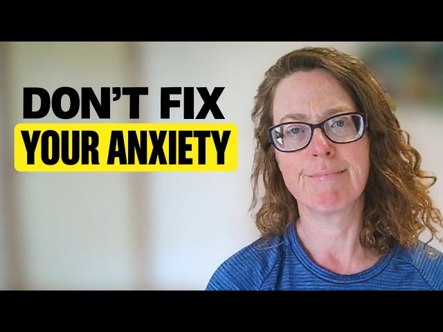 This is boring, but It’ll heal your anxiety FOREVER