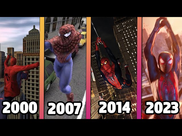 Evolution of Web Swinging in Spider-Man [2000 - 2023]