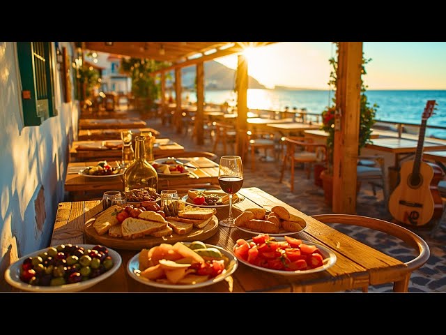 Spanish Tapas Bar Ambience – Flamenco Guitar & Sunset Dinner Music