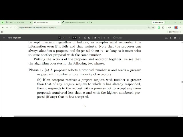 Distributed systems - paxos project introudction