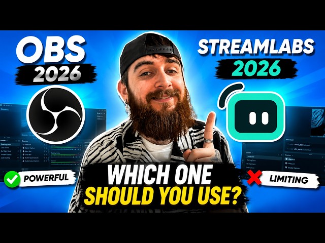 OBS vs Streamlabs in 2026: Which One Should You ACTUALLY Use?