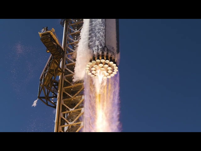 LIFTOFF! SpaceX Starship Flight 13