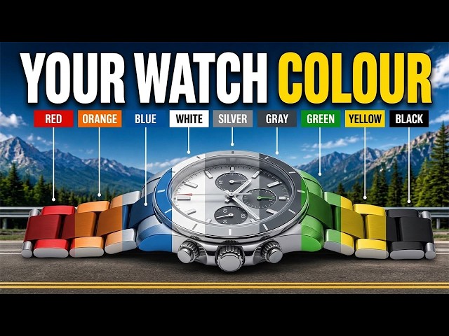 Your Watch Color Is Revealing More Than You Think