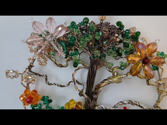 How to make a wire tree  Part 4