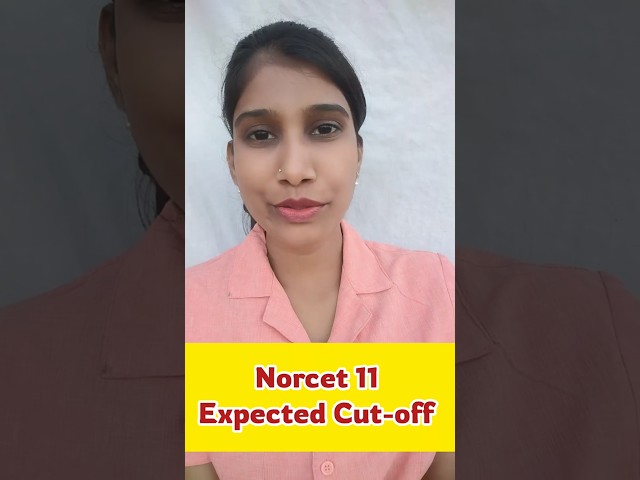 NORCET 11 Prelims expected Cut-off...#norcet #norcetaspirants #nursingofficer  #nursingexam