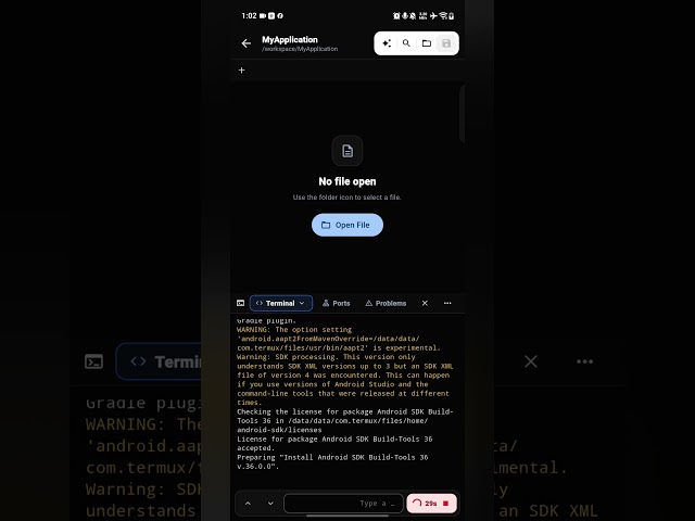 Installing Unknown App From VauCode | Development In VauCode Android  #vaucode