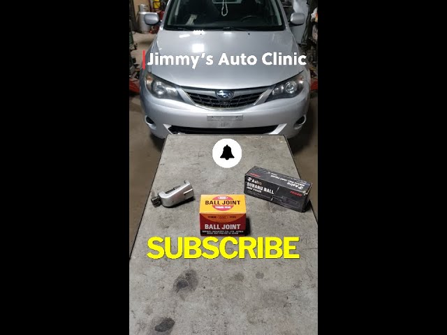 2008 Subaru Impreza | Ball Joint Replacement Video | A How To Guide