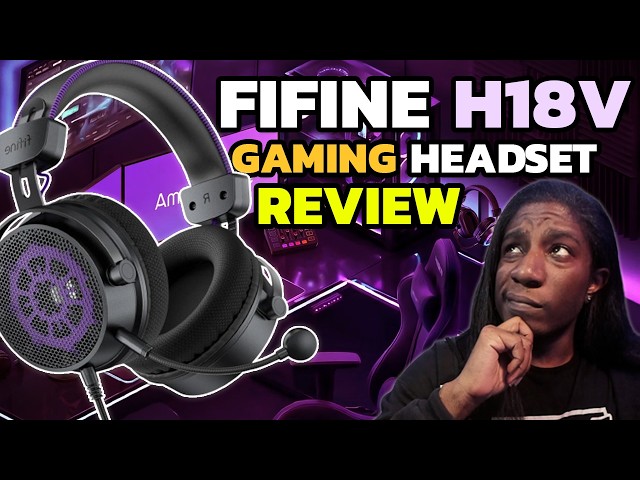 FiFine H18V Lite Wired Gaming Headset (Review)