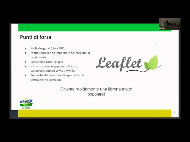 Il JavaScript nelle applicazioni geografiche