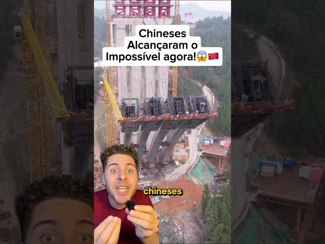 The Chinese did the impossible and built the largest and highest bridge in the world, 500m high!