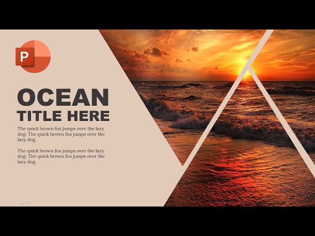 How to Create a Perfect Opening Slide in PowerPoint | Professional Presentation Design