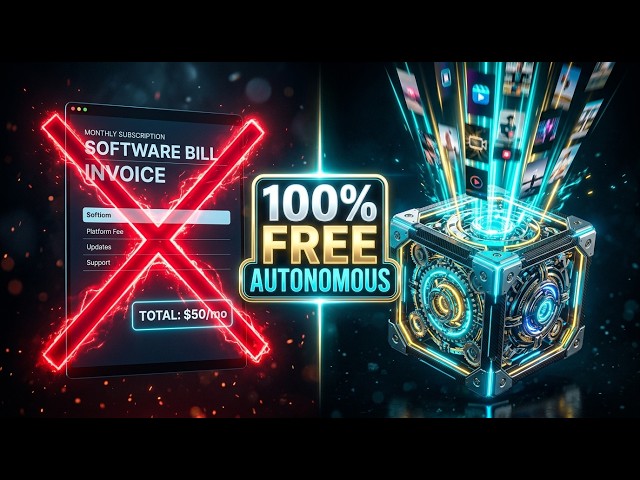 I Built a Free Autonomous AI Shorts Repurposing Agent ($0 Opus Clip Alternative)