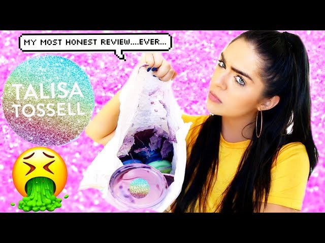 100% Honest Talisa Tossell Slime Review! (please watch) | Nichole Jacklyne