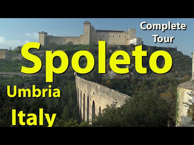 Spoleto Complete Visit, Umbria, Italy