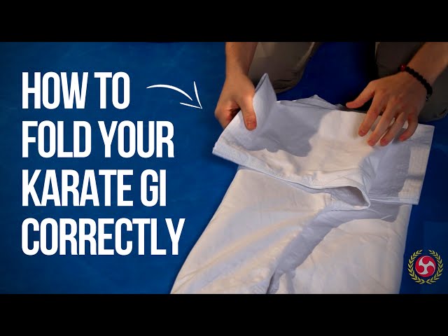 How To Fold Your Karate Gi Correctly