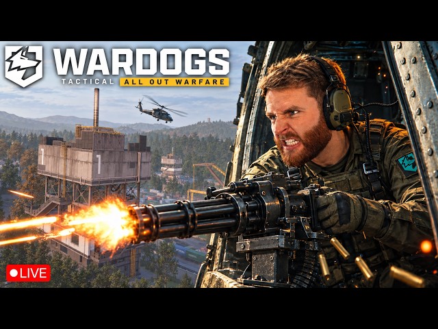 🛑 LIVE - #1 Helicopter POV in WARDOGS [Full HOTAS Handcam]
