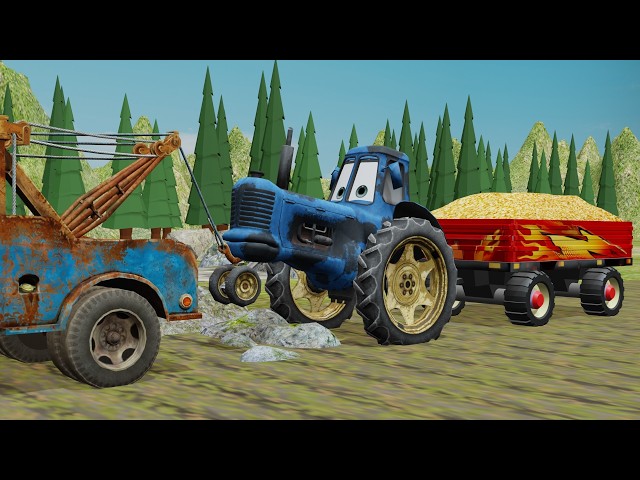 Tractor McQueen and the Harvest Emergency - Heavy Duty Rescue Mission!