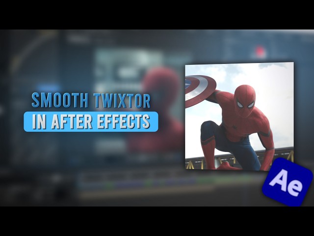 Smooth Twixtor Tutorial in After Effects | MOVIEX