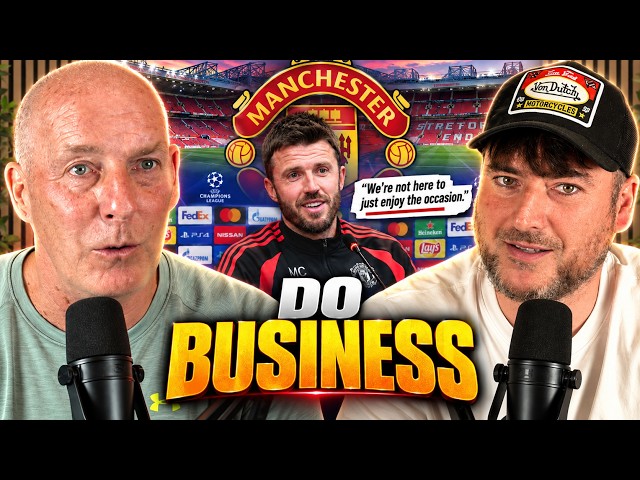“HERE TO DO BUSINESS!” Carrick Lays Down Man Utd Champions League Challenge