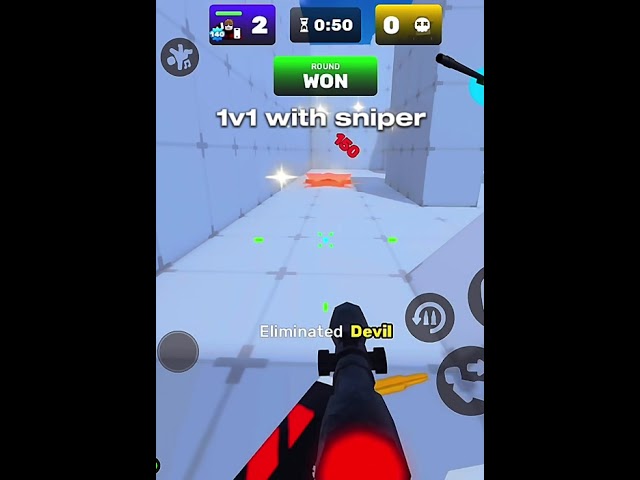 I playing rivals with only sniper #roblox #rivals #shorts