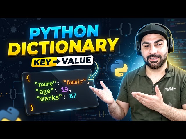 25. Python Dictionary Explained 🔥 | Key-Value Pairs, Methods, Nested Dictionary & More | EduCasheer