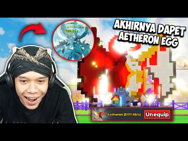 Aku Berhasil Mendapatkan Telur Divine Aetheron 117B/s !!! Steal An Egg Roblox Indonesia
