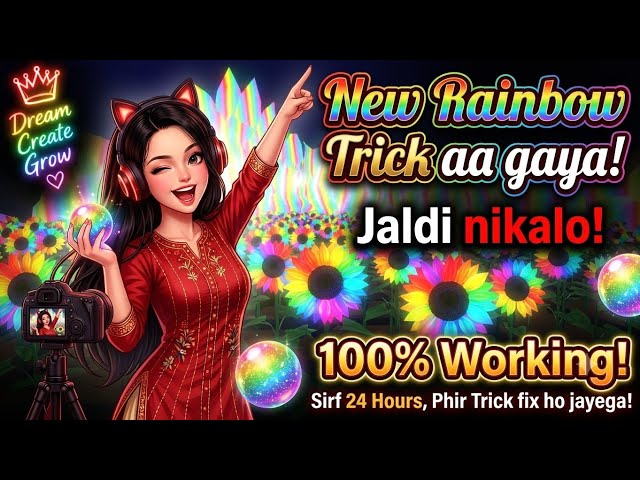 😱 100% WORKING! NEW RAINBOW TRICK 🔥 Free Garden Glitch (Sirf 24 Hours Bacha Hai!)