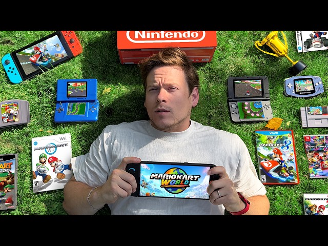I Tried Every Mario Kart EVER.
