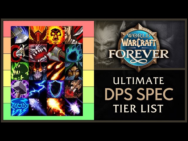 WoW Forever DPS Tier List — ULTIMATE PvE Class Deep Dive