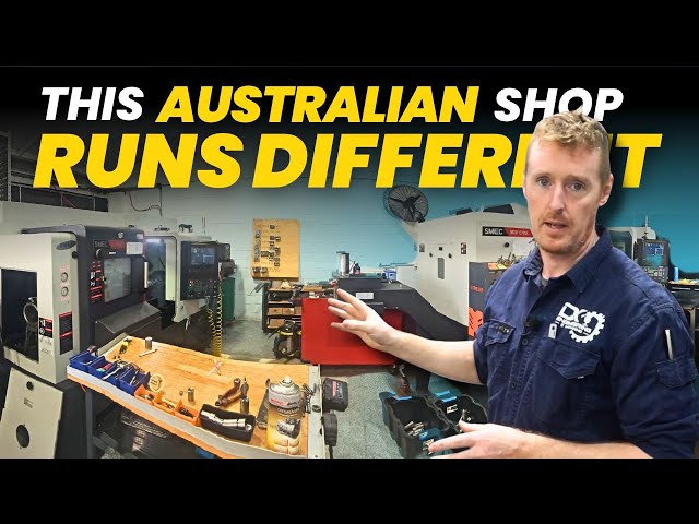 What Lean Manufacturing Looks Like in a 2-Man Job Shop | DK Engineering & Machining Shop Tour