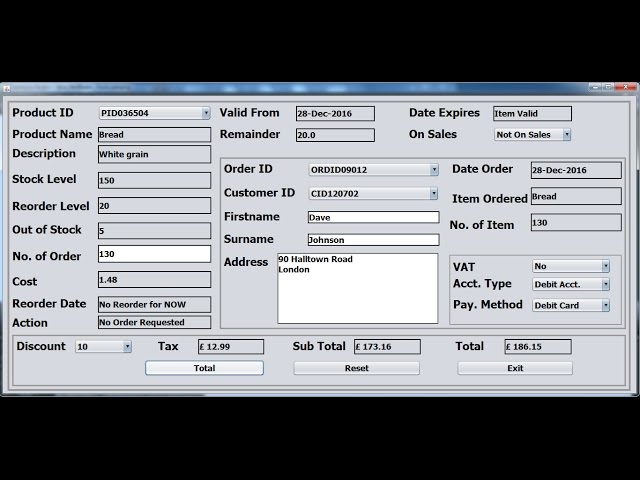 How to Create  Stock Control Management System in Java NetBeans - Tutorial 1 of 3