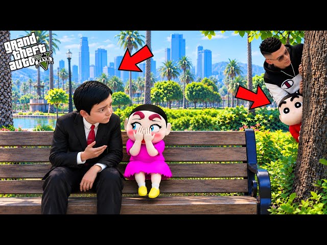 Franklin, Shinchan & Himawari Go To See a Boy For HIMAWARI Marriage In GTA 5 | JSS GAMER