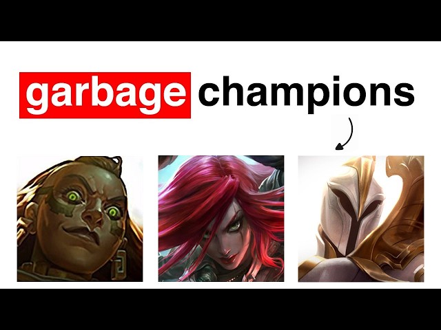 Explaining Why Some Champions Are Useless in Pro Play