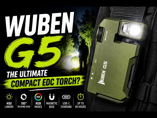 Wuben G5 Review – The Ultimate Compact EDC Torch?