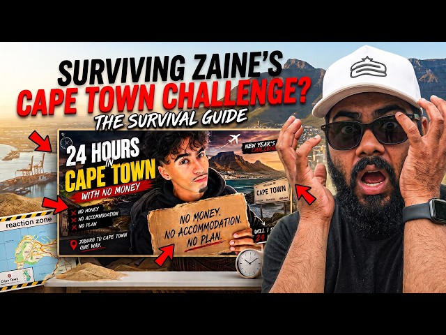 SURVIVING CAPE TOWN FOR 24 HOURS WITH ZAINE SAYED