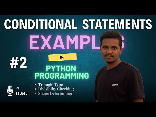If & If Else Conditional Statements Examples In Python ( PART-II )❤️‍🔥✅