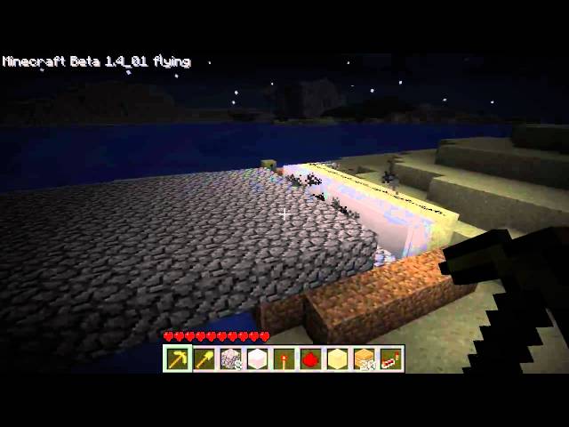Minecraft Fast Piston Bridge-Builder