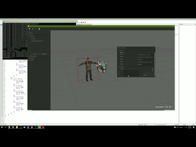 LuaJIT 2.1 Game Engine Editor example