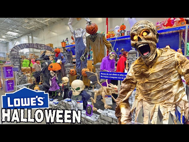 Lowe's Halloween 2026 is Back in La Habra! Newest Animatronics & Decor!