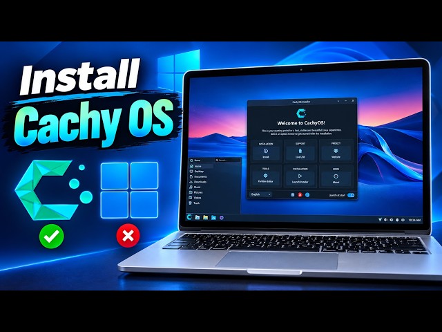 How to Install Cachy OS on PC or Laptop | Full Beginner Guide