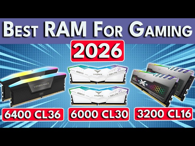 🛑STOP🛑 Buying Bad RAM! Best Ram for Gaming 2026 | DDR4 vs DDR5