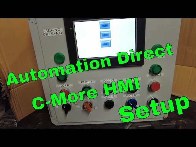 Beginners Guide To Programming An HMI From Automation Direct