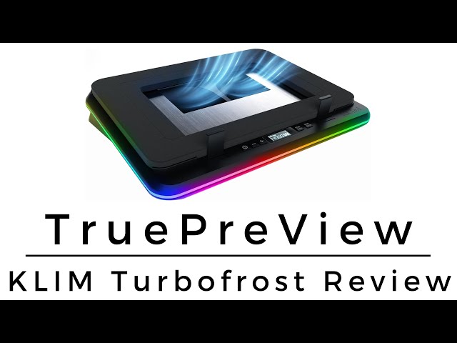 KLIM Turbofrost - Laptop Cooling Pad Review