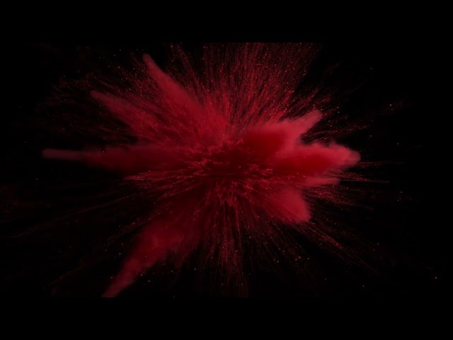Red Powder Explosion on Black Background #freedownload #holi2024