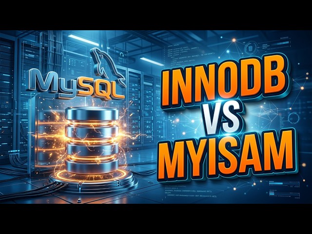 MySQL Storage Engines Explained: InnoDB vs MyISAM, Clustered & Hash Indexes