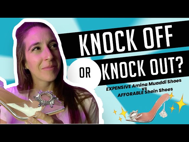 TRADEMARK INFRINGEMENT- Trade Dress Infringement - Amina Muaddi $1000 Brand! (AMAZON)