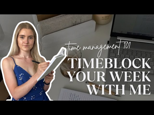 How to organise your time (time management for real life)