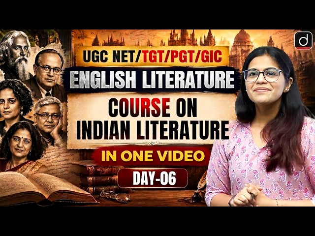 UGC-NET/TGT/PGT/GIC English Literature | Topic Wise Complete Revision | In One Video